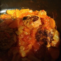 JPUK's cooksnap of when they made 作り置きで簡単☆ミートボールのトマト煮.