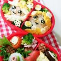凜々子's cooksnap of when they made 幼稚園 お弁当 キャラ弁♡アナ雪♡エルサ.