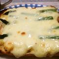 まい1141's cooksnap of when they made 朝食に♪マヨ卵アスパラトースト.