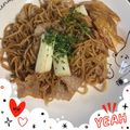 ゆうあやまま☆'s cooksnap of when they made ランチに☆ネギ豚ソース焼きそば.