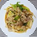 プーまま☆'s cooksnap of when they made 料理男子直伝♡スタミナ満点豚野菜炒め定食.