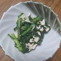 ヴリコラカスの鍋's cooksnap of when they made 春菊と胸肉のわさびドレのサラダ.