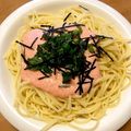 むっちまみー's cooksnap of when they made タラコパスタ❤.