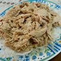 ももんじゃー's cooksnap of when they made ぷるっぷる豚こまで冷しゃぶ♪.