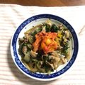 クック1QEI7T☆'s cooksnap of when they made 漬け込んでつゆだく☆豚肉のスタミナ丼.