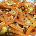 夢叶芽's cooksnap of when they made にんじんとシーチキンのシリシリ.