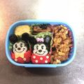 ともごろう0226's cooksnap of when they made キャラ弁☆ミッキー＆ミニーエッグ.