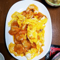クックD4BHHH☆'s cooksnap of when they made たくさんエビマヨ食べたい‼卵でかさまし!.