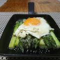 ダイナマイト漆黒's cooksnap of when they made アスパラのビスマルク風.