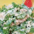 ゆのほなッチ★'s cooksnap of when they made 絹さやとツナの簡単サラダ.