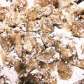 ﾎﾟｯｷｰ's cooksnap of when they made くるみゆべし.