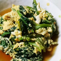 生まれは蜂蜜's cooksnap of when they made ほうれん草の卵とじ.