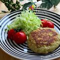 Miiyasusho's cooksnap of when they made 低脂質 ♬ ササミとキャベツハンバーグ.