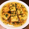 シャル菜's cooksnap of when they made お好み焼き粉で◎揚げ出しあんかけ豆腐.