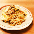 Riku's cooksnap of when they made あさり酒蒸し風♪やきそば。.