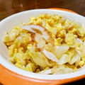 猫のオソマ's cooksnap of when they made レンジで簡単！キャベツと炒り卵のお浸し.