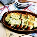 noyure's cooksnap of when they made *ズッキーニとトマトのチーズ焼き*.