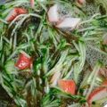 クリームドーナツ's cooksnap of when they made きゅうり、かにかまのもずく酢の物.
