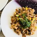 macotwo's cooksnap of when they made 旨っ！塩麹豚バラ肉でガーリックライス.