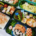 ♡mikim♡'s cooksnap of when they made スーパーマリオ★キャラ弁.