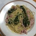 ch0min's cooksnap of when they made 簡単♡絶品♡たらの芽のペペロンチーノ.