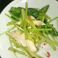 クックLJ2W4Q☆'s cooksnap of when they made 簡単!!三つ葉と鶏胸肉さっぱり和え.