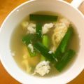 ゆすひと's cooksnap of when they made 簡単！ニラ玉スープ♪.