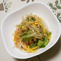 ネコかえる's cooksnap of when they made 絶品☆我が家の定番☆中華もやし寒天サラダ.