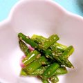 haicat's cooksnap of when they made お箸がとまらない♪アスパラの胡麻和え.