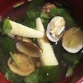 ayamiracle's cooksnap of when they made あさりのお吸い物♥︎*.