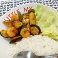aky♡'s cooksnap of when they made 茄子とエビのスイチリ炒め。.