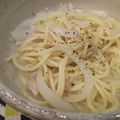 ぷる山すーちん's cooksnap of when they made おでん出汁リメイク和風ツナパスタ.