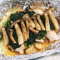 食いしん坊あー's cooksnap of when they made 鶏むね肉とほうれん草のホイル焼き☆.