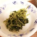 うらもこ's cooksnap of when they made 白だしで簡単☆豆苗ごま和え♪お弁当にも◎.