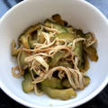 FujikoUK's cooksnap of when they made 夏痩せ知らず....えのきとゴーヤの佃煮.