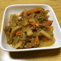 かおRёё's cooksnap of when they made 挽き肉と大根と人参のきんぴら.
