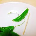 moz煮's cooksnap of when they made スナップえんどう 超簡単筋取り！！.