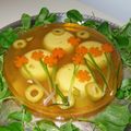 ladyoscar's cooksnap of when they made カニと野菜のゼリー寄せ(アスピック).