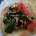ふぁんたにゃん's cooksnap of when they made トーストon納豆トマト.