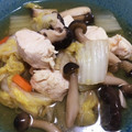 クックZBW05K☆'s cooksnap of when they made 簡単❁鶏ささみと白菜きのこの白だし和風煮.