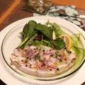 natsuーko's cooksnap of when they made タコのカルパッチョ in 塩レモン.