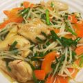 青蘭☆'s cooksnap of when they made ✿絶品♡鶏ニラもやしのアジアン炒め✿.