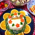 はじりん's cooksnap of when they made クリスマスケーキ風ミートローフ.