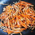 マユコジ's cooksnap of when they made お母さんの味 きんぴらごぼう.