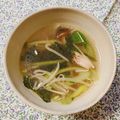 yesmama's cooksnap of when they made わが家の中華スープ.