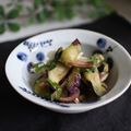 まろんかふぇ's cooksnap of when they made 副菜に♪なすと茗荷の辛子醤油和え.
