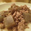 Musikerin's cooksnap of when they made こんにゃくと✿鶏ひき肉の❀甘辛煮✿.