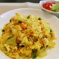 ☆momomama☆'s cooksnap of when they made 残りご飯で　麺つゆ任せの和風カレーピラフ.