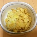 いお。's cooksnap of when they made 【秒速おやつ】バナナアイス　シリアル添え.
