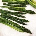万年新人嫁's cooksnap of when they made アスパラの素揚げ.